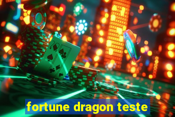 fortune dragon teste